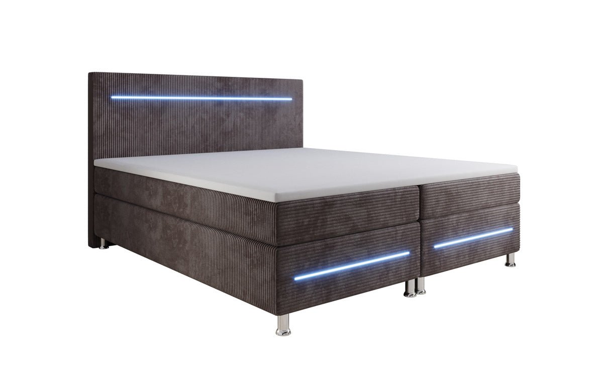 Boxspringbett Sejour mat LED a Kord