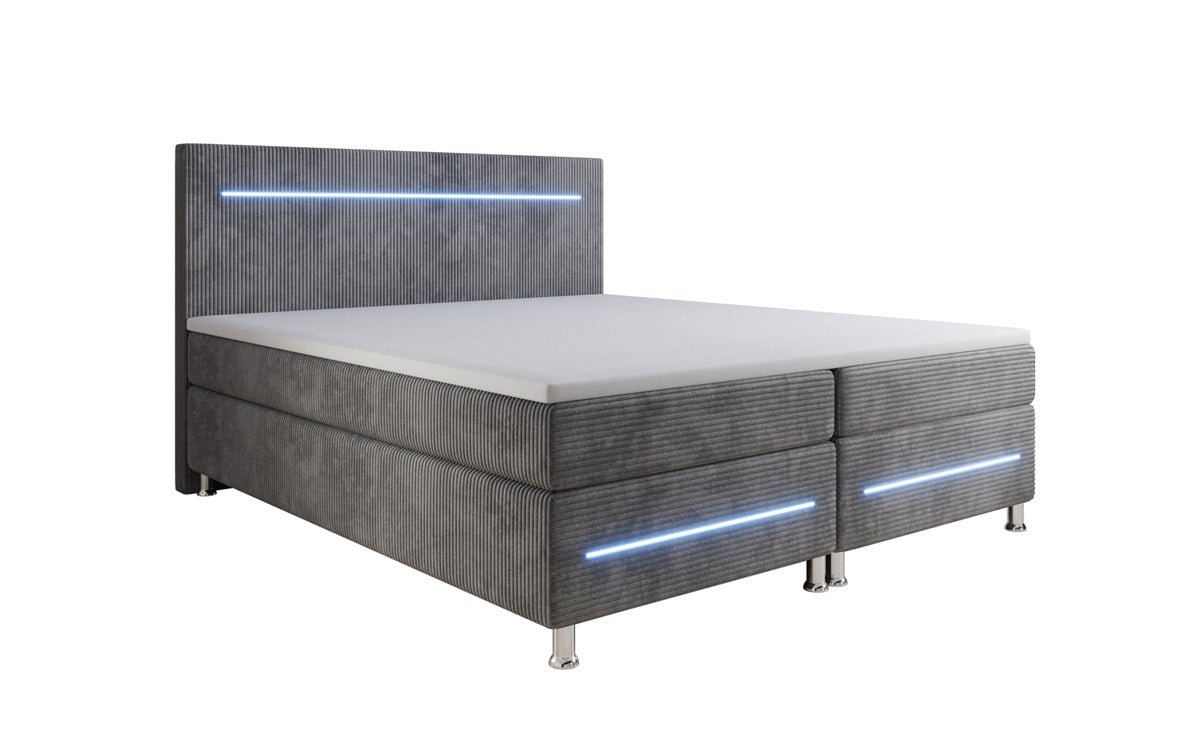 Boxspringbett Sejour mat LED a Kord