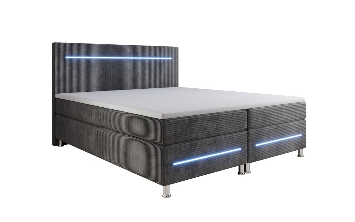 Boxspringbett Sejour mat LED a Kord