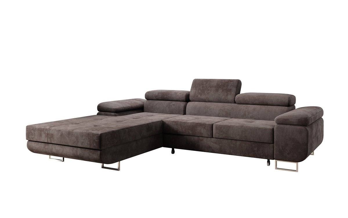 Designer Sofa Calvera mat Schloof- an Zouschloffunktioun a Cord