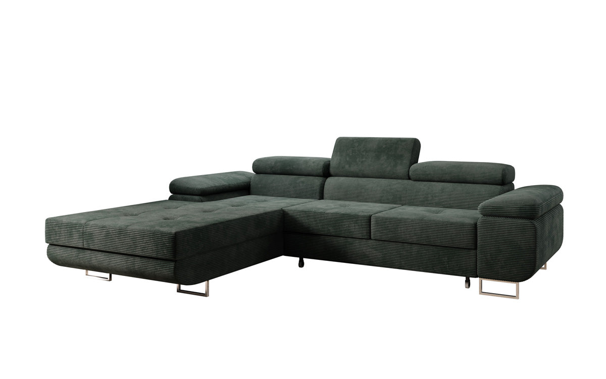 Designer Sofa Calvera mat Schloof- an Zouschloffunktioun a Cord