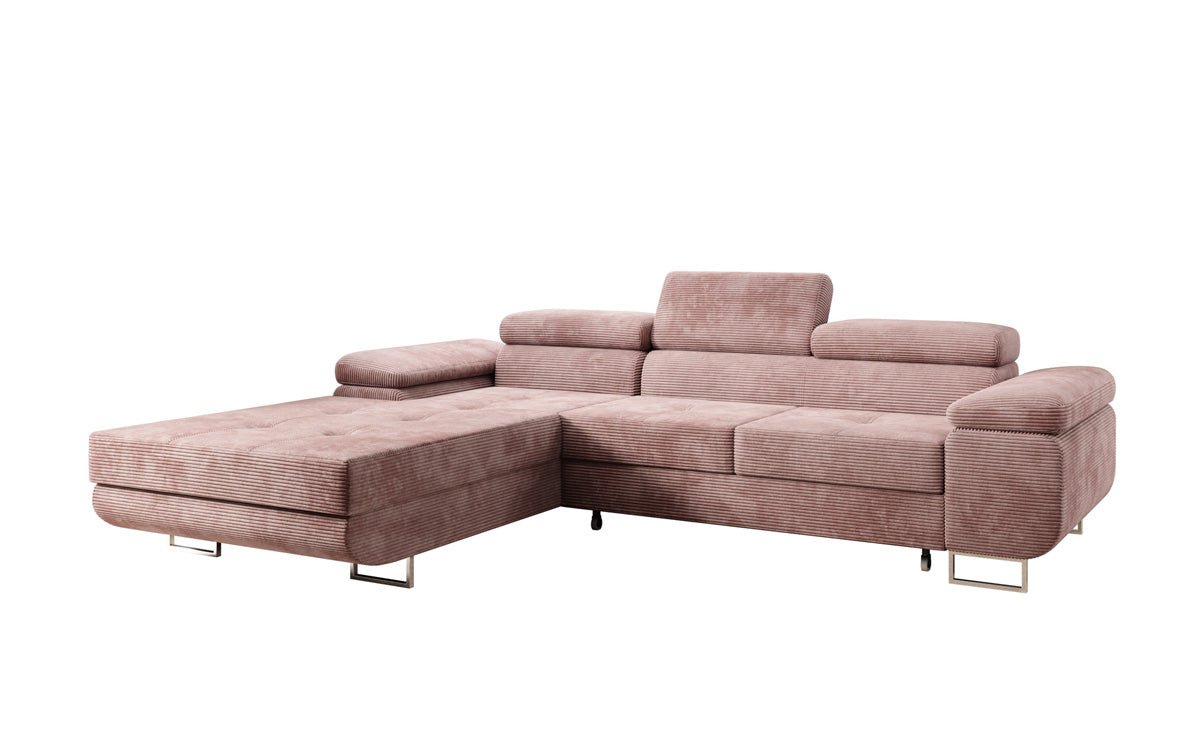 Designer Sofa Calvera mat Schloof- an Zouschloffunktioun a Cord