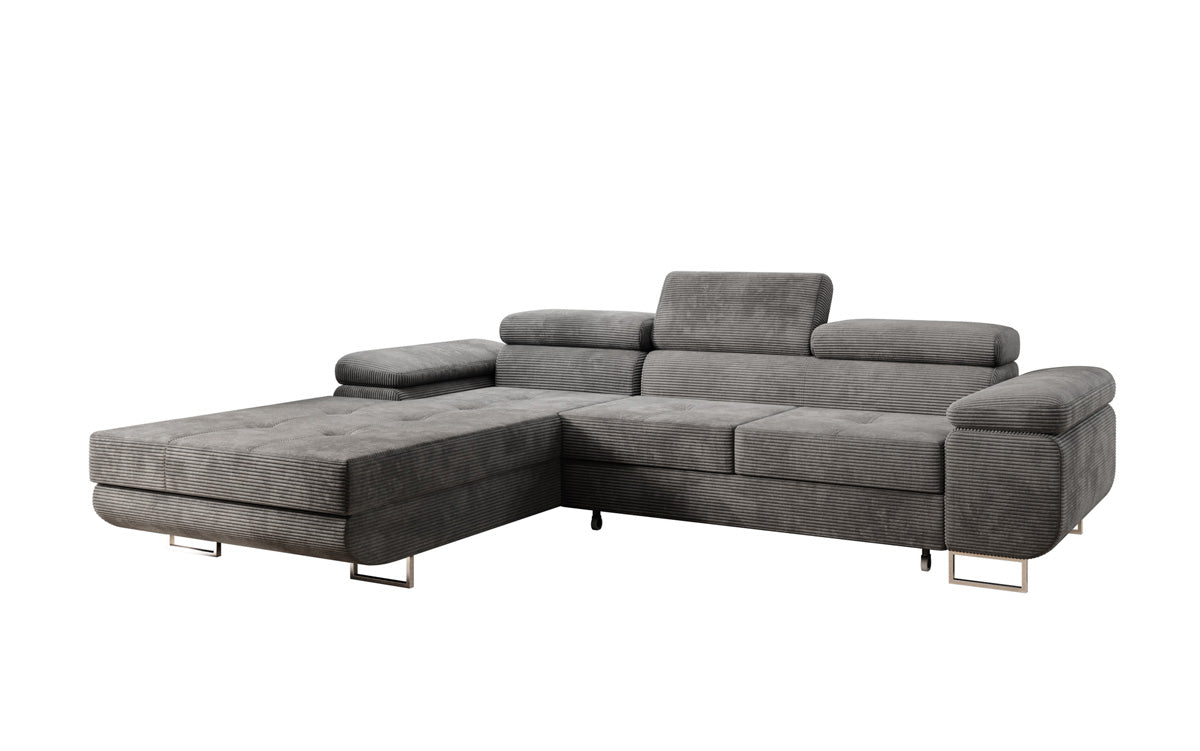 Designer Sofa Calvera mat Schloof- an Zouschloffunktioun a Cord