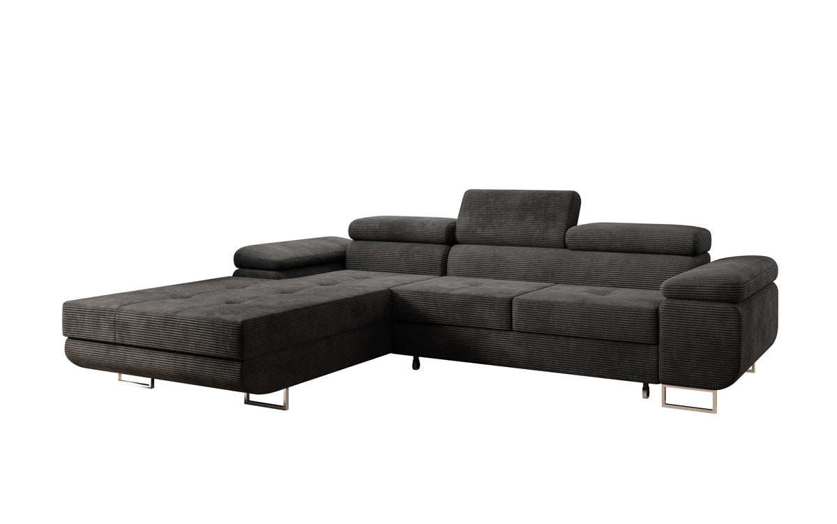 Designer Sofa Calvera mat Schloof- an Zouschloffunktioun a Cord