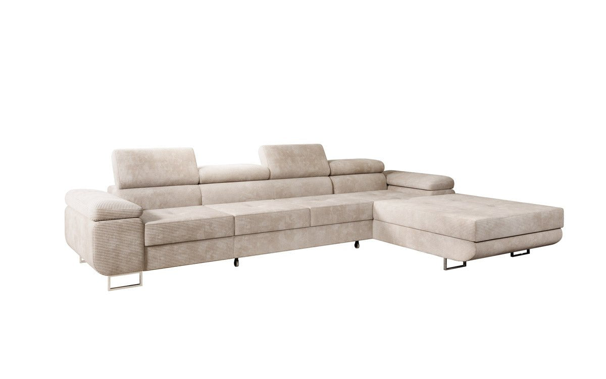 Designer Sofa Calvera Maxi mat Schloof- a Klappfunktioun a Kord