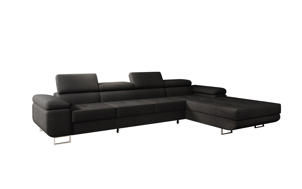 Designer Sofa Calvera Maxi mat Schloof- a Klappfunktioun a Bouclé