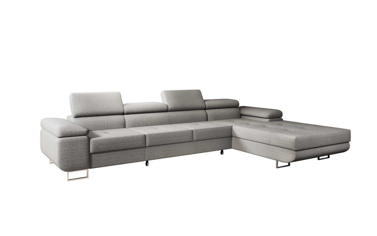 Designer Sofa Calvera Maxi mat Schloof- a Klappfunktioun a Bouclé