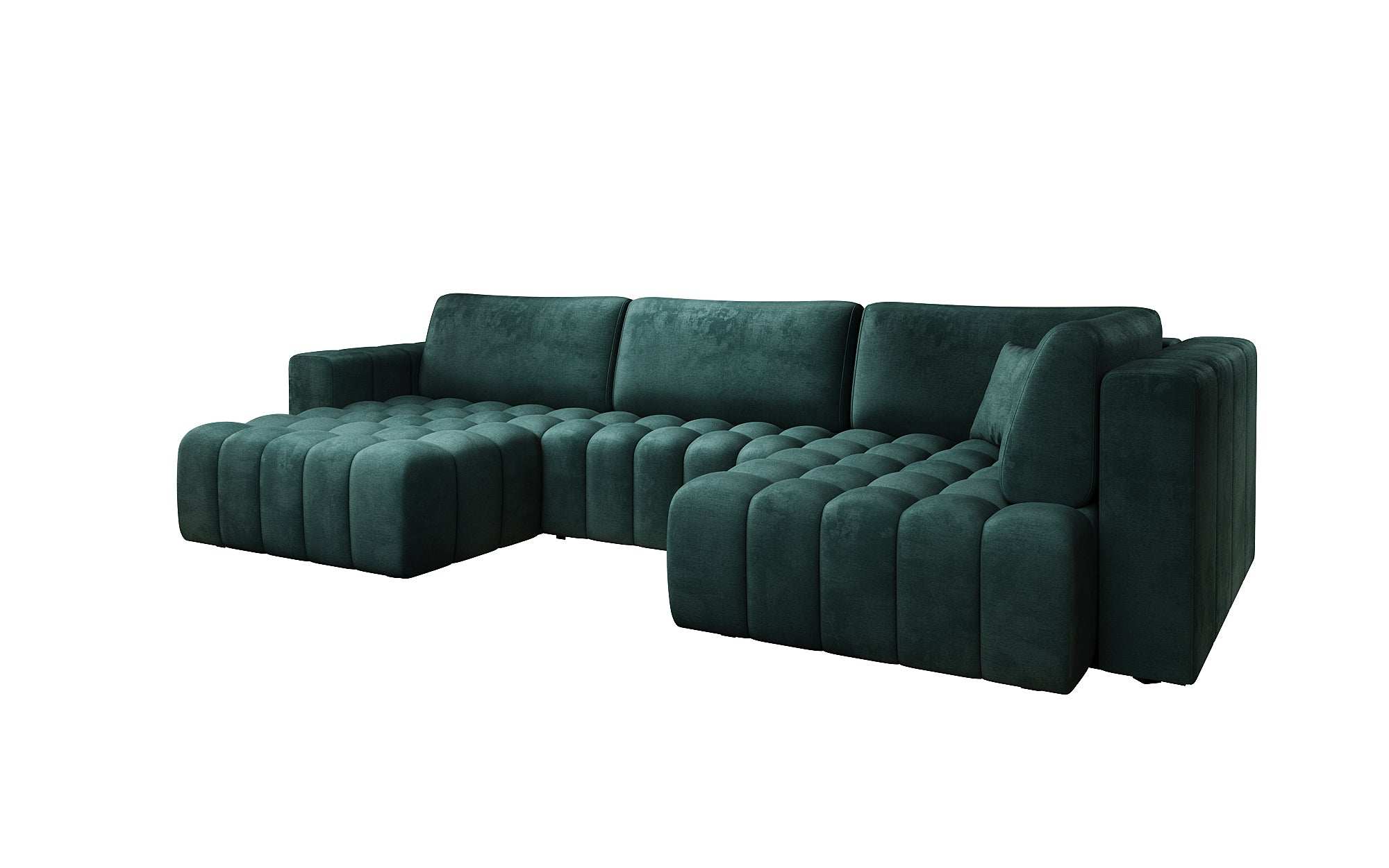 Designer Sofa Carla mat Schlofffunktioun