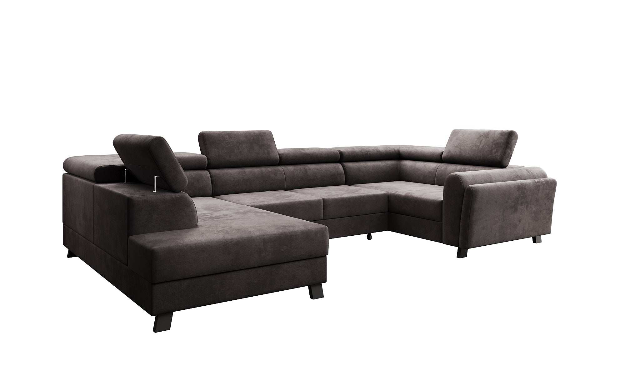 Designer Sofa Emilio mat Schlof- a Klappfunktioun