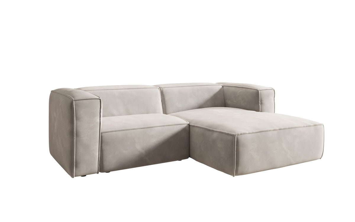 Designer Sofa Comfy L Mini aus Samt