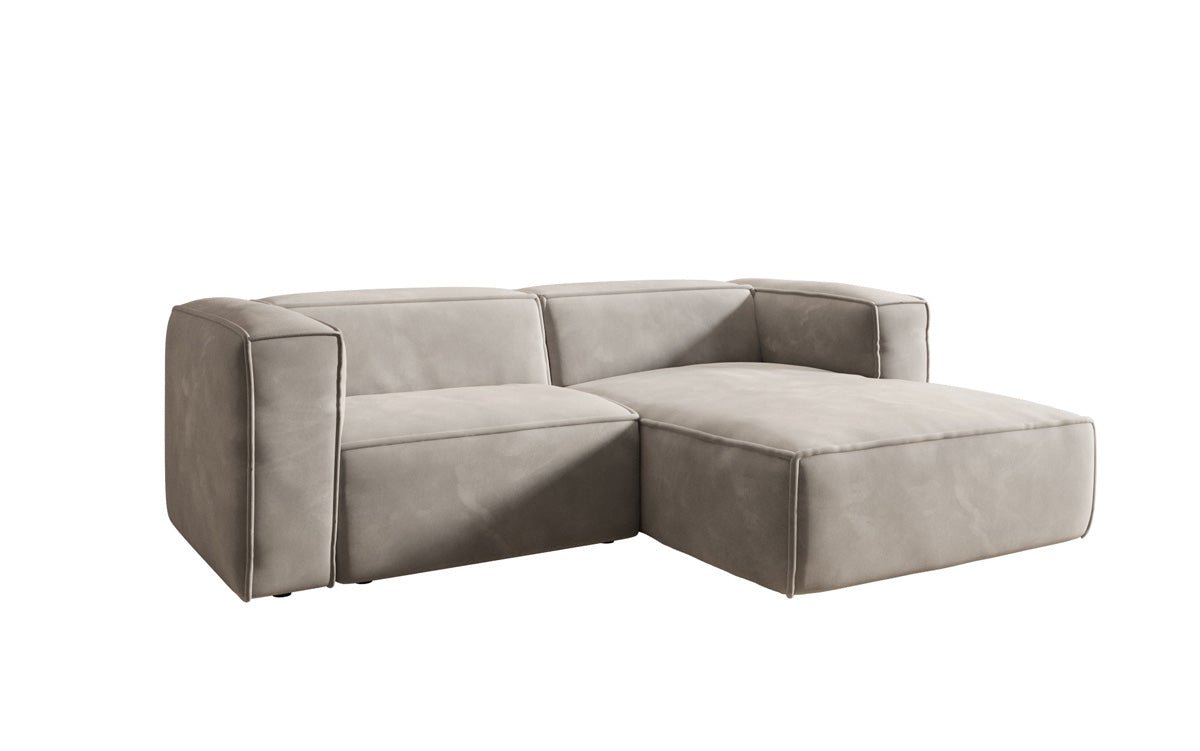 Designer Sofa Comfy L Mini aus Samt