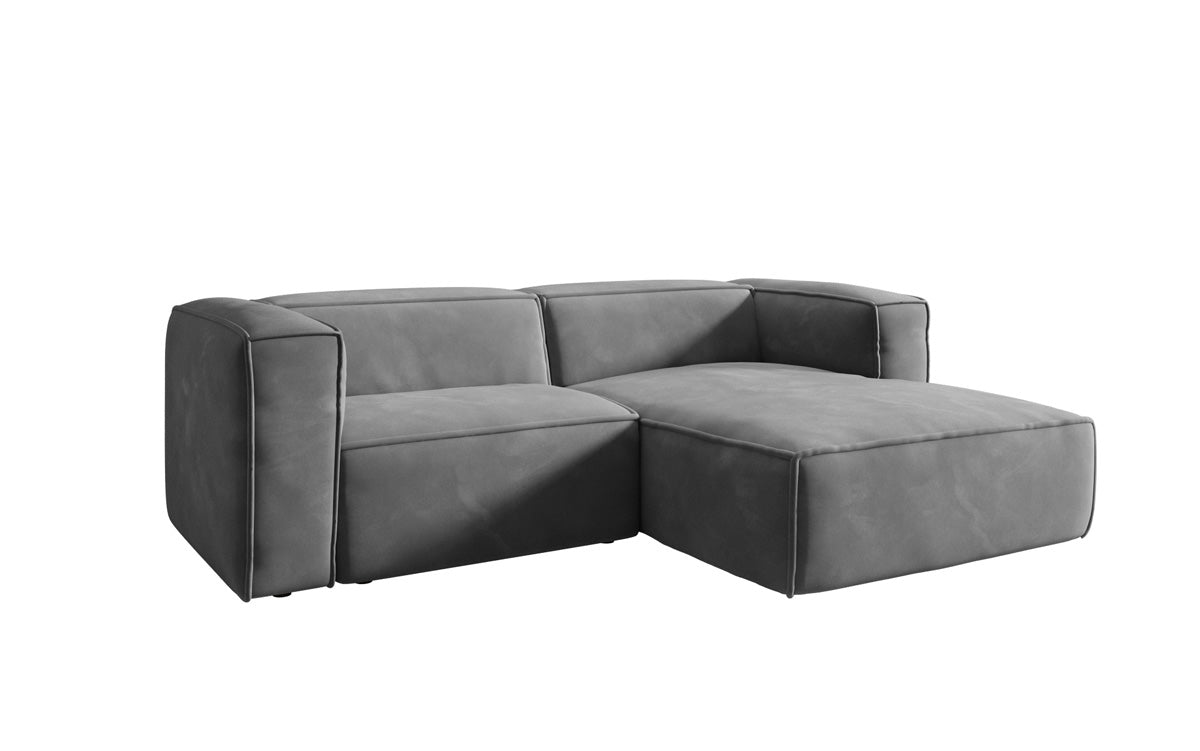 Designer Sofa Comfy L Mini aus Samt