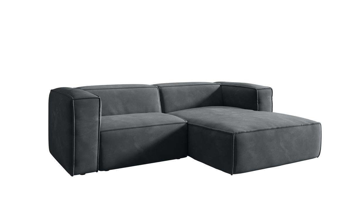 Designer Sofa Comfy L Mini aus Samt