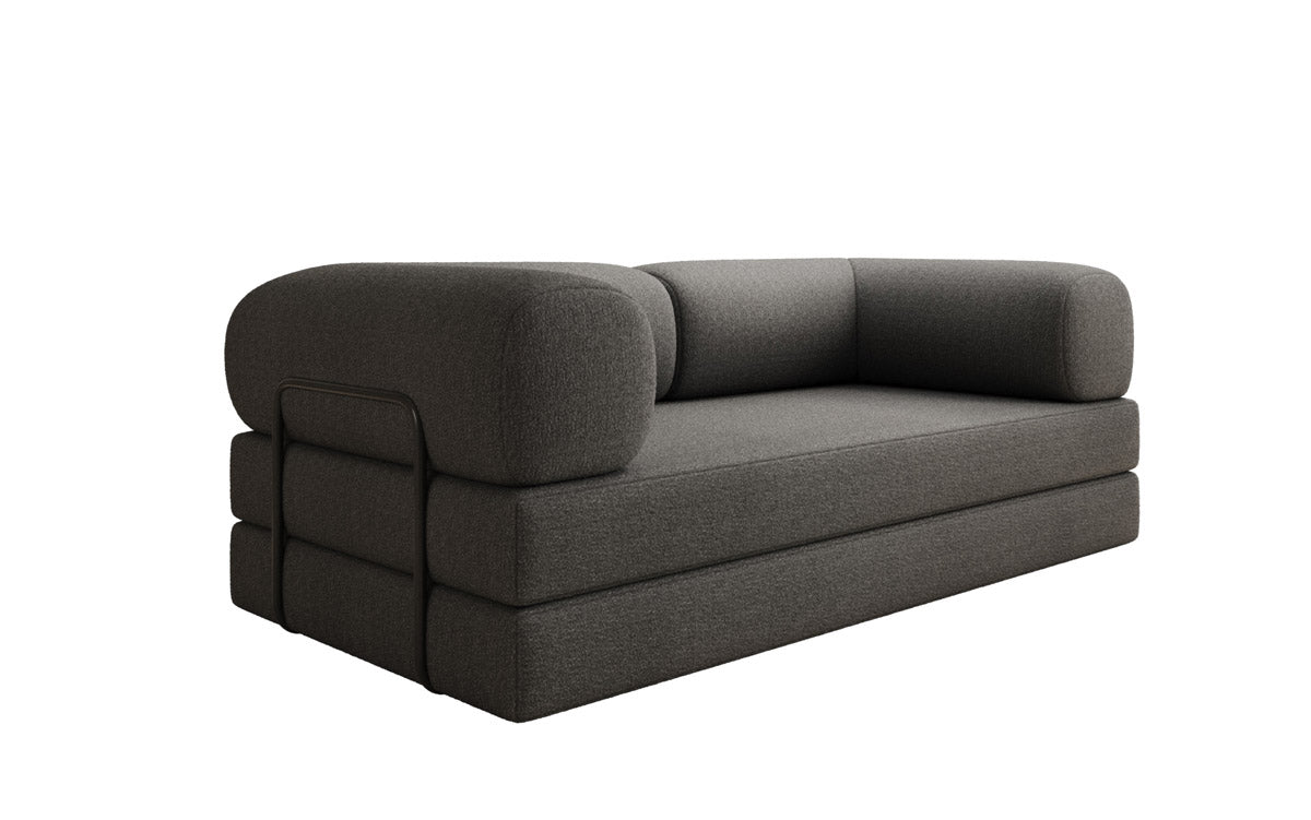 Designer Sofa Lazy 3 Sitzer in Bouclé
