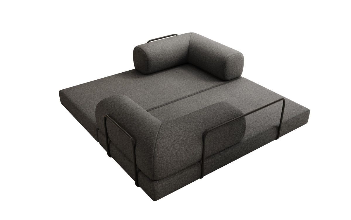 Designer Sofa Lazy 3 Sitzer in Bouclé