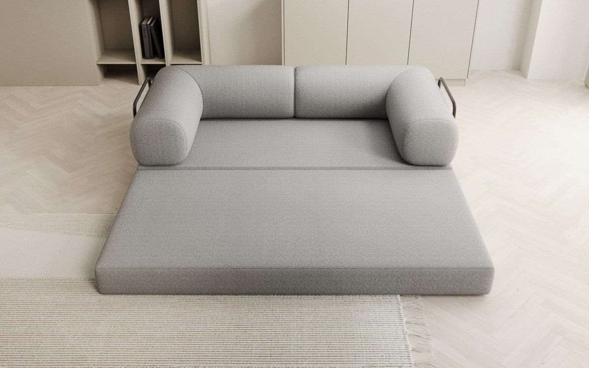 Designer Sofa Lazy 3 Sitzer in Bouclé