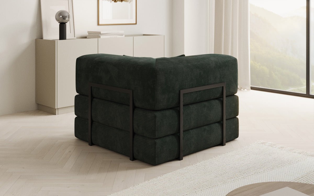 Designer Sofa-Sessel Lazy aus Cord