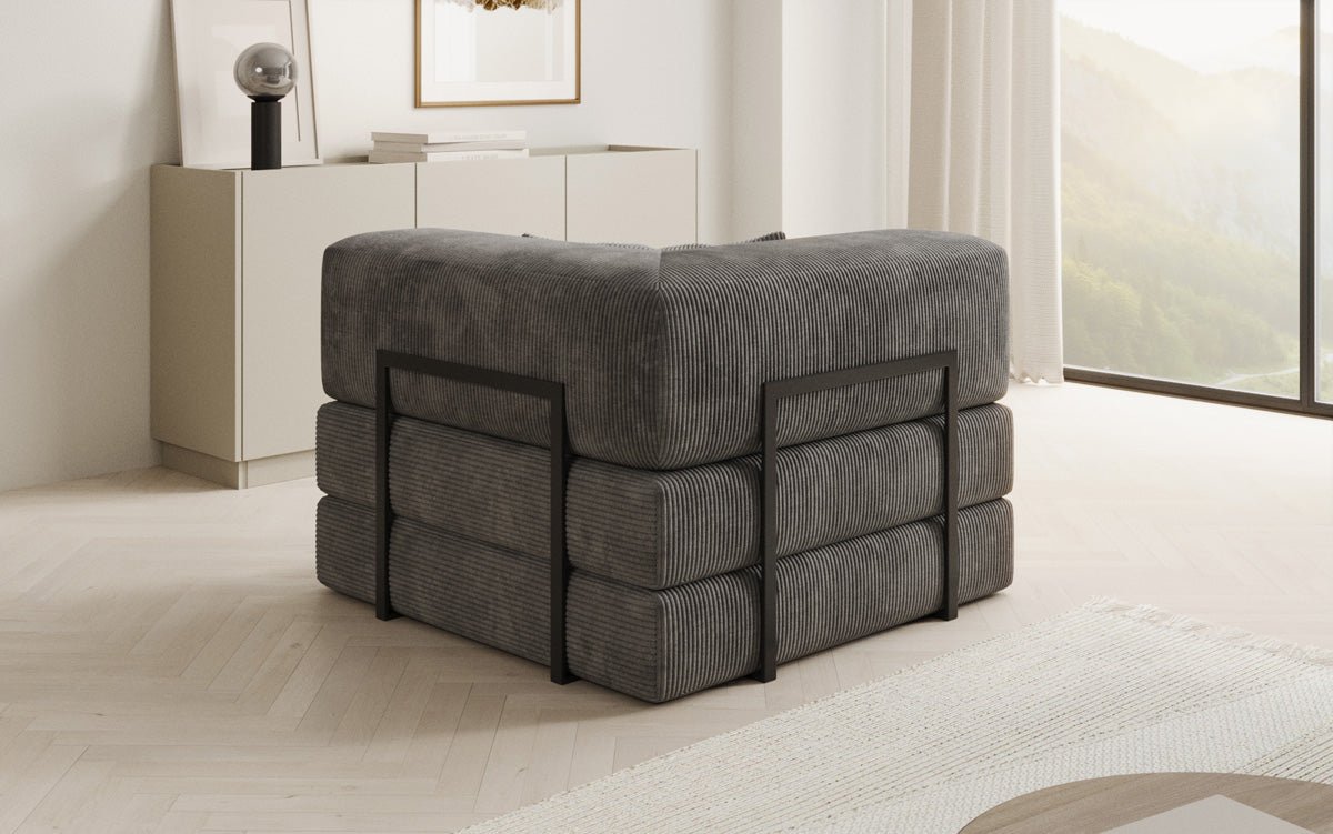 Designer Sofa-Sessel Lazy aus Cord