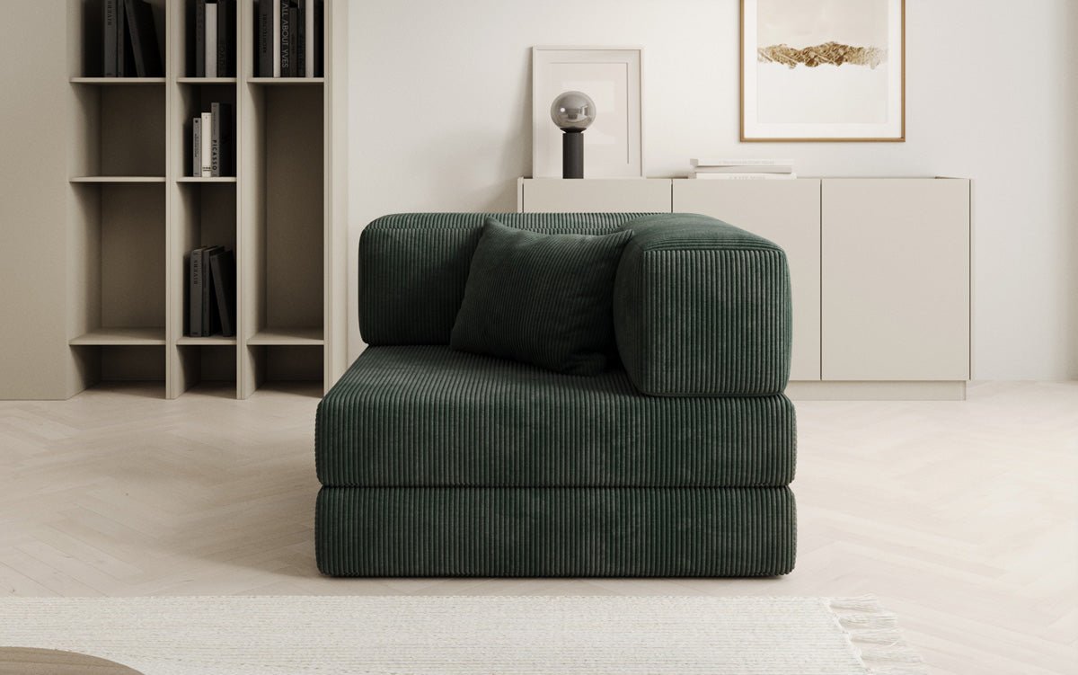 Designer Sofa-Sessel Lazy aus Cord