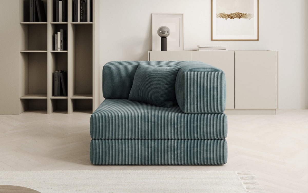 Designer Sofa-Sessel Lazy aus Cord