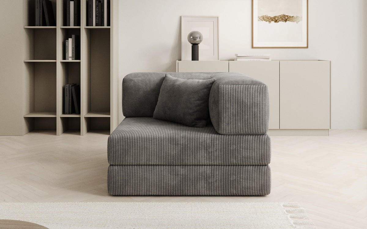 Designer Sofa-Sessel Lazy aus Cord