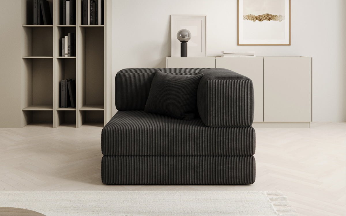 Designer Sofa-Sessel Lazy aus Cord