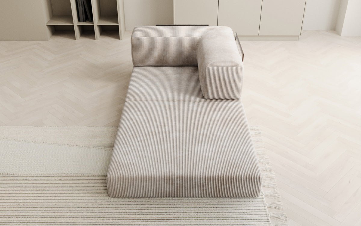 Designer Sofa-Sessel Lazy aus Cord
