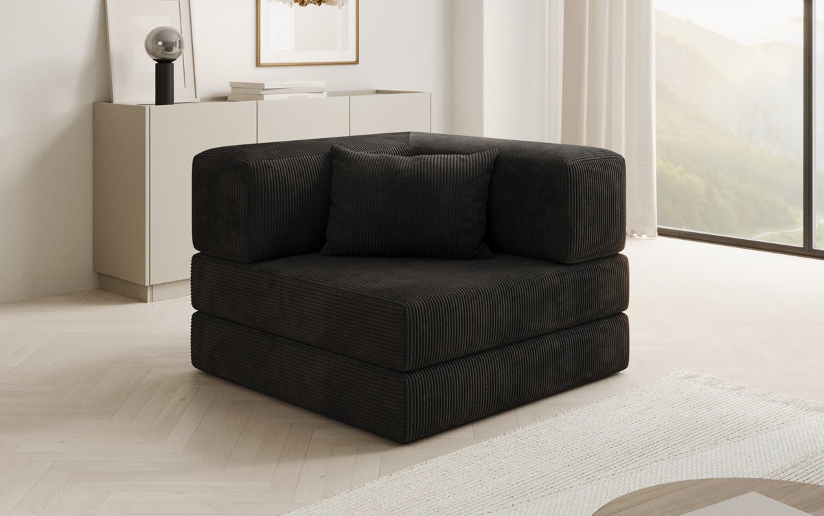 Designer Sofa-Sessel Lazy aus Cord