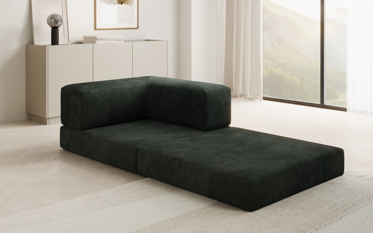 Designer Sofa-Sessel Lazy aus Cord