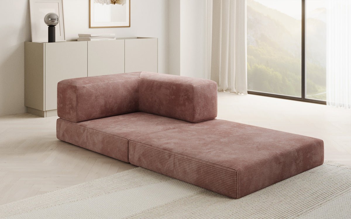 Designer Sofa-Sessel Lazy aus Cord