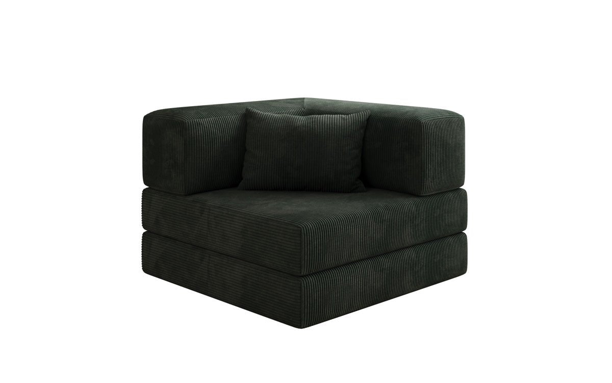 Designer Sofa-Sessel Lazy aus Cord