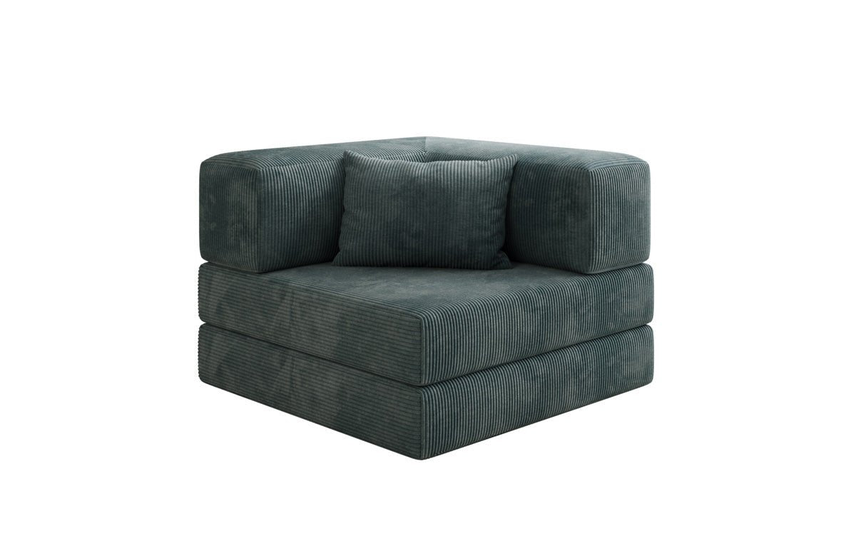 Designer Sofa-Sessel Lazy aus Cord