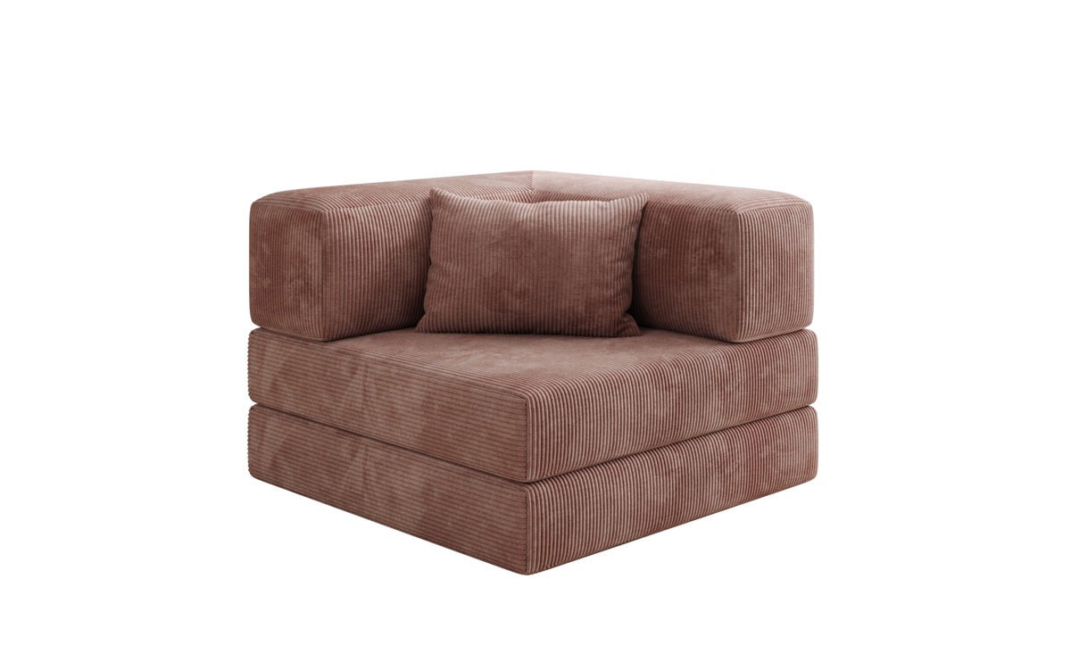 Designer Sofa-Sessel Lazy aus Cord