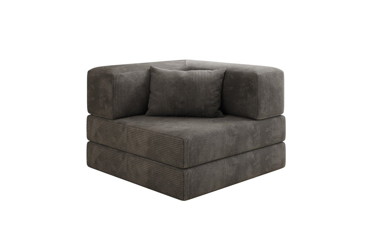 Designer Sofa-Sessel Lazy aus Cord