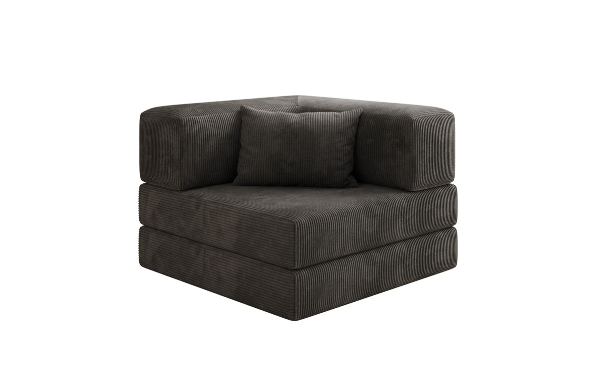 Designer Sofa-Sessel Lazy aus Cord