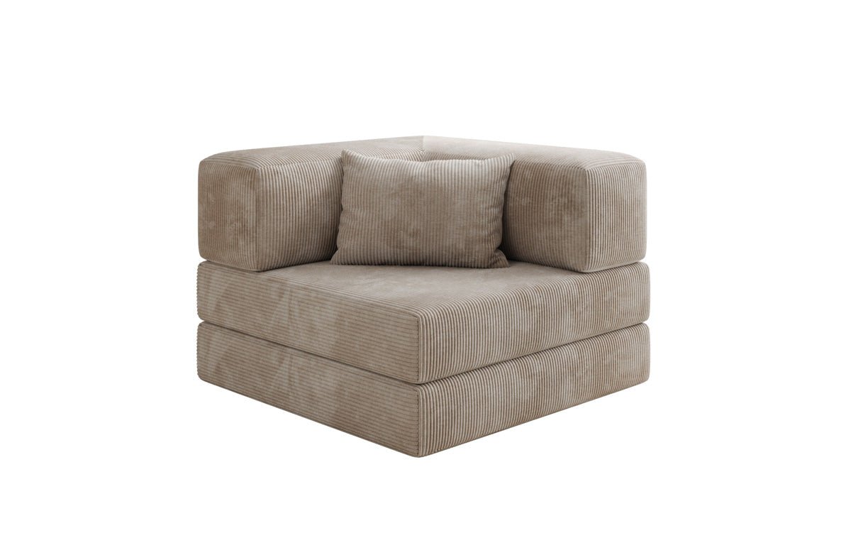 Designer Sofa-Sessel Lazy aus Cord