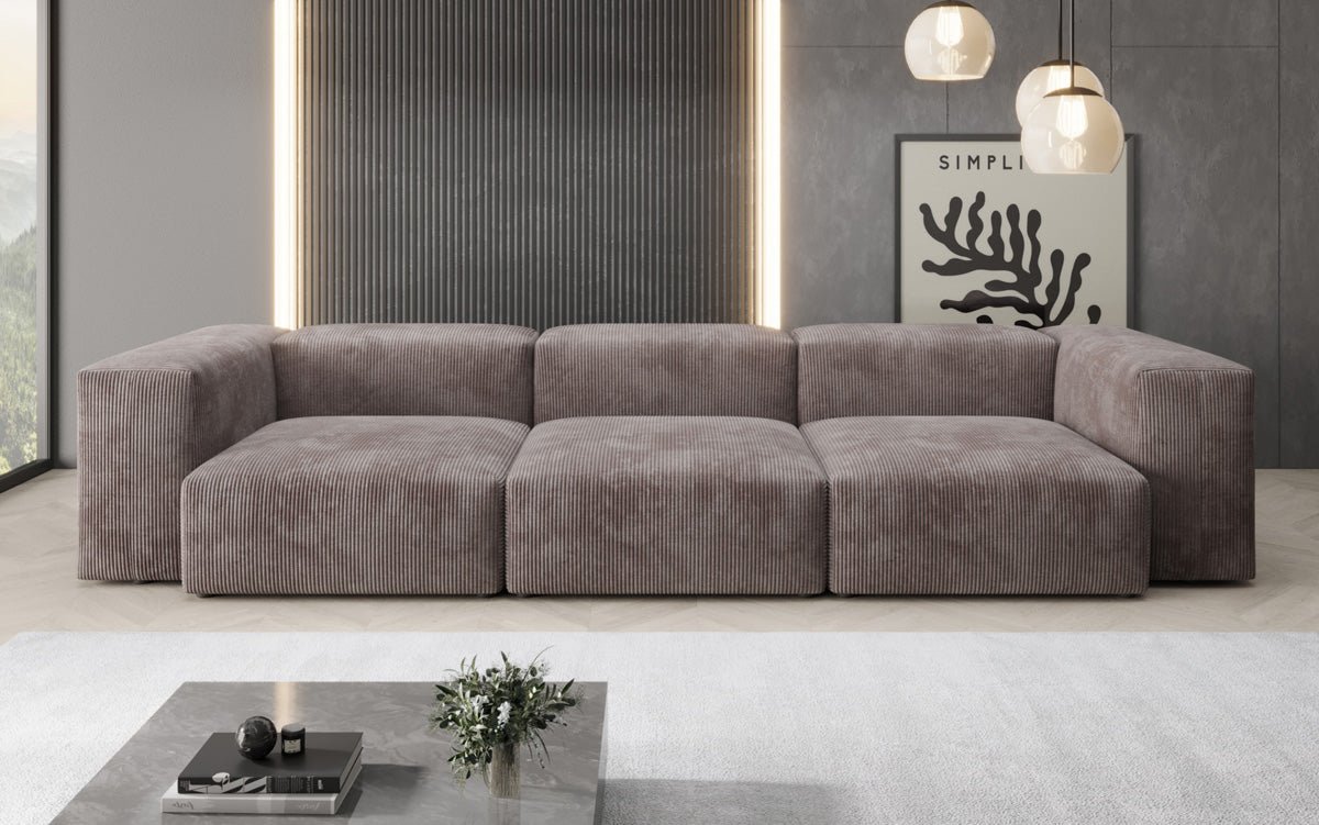 Designer 2 Sëtzer Sofa Snug a Cord