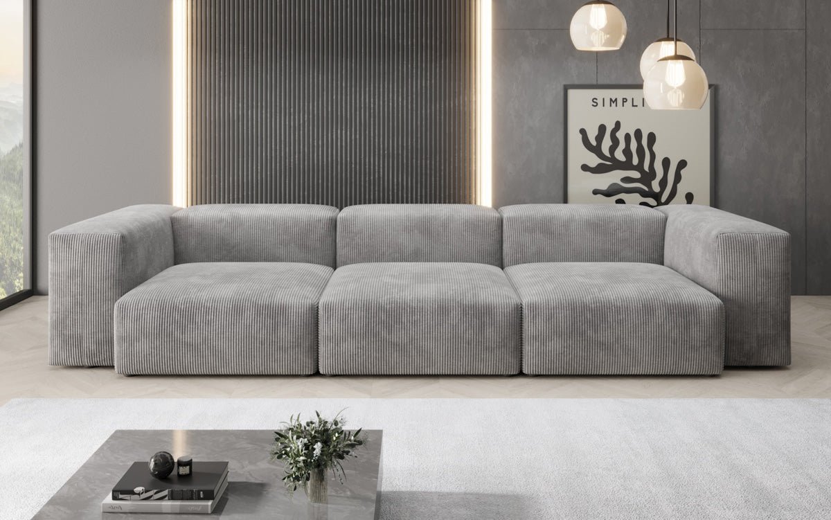 Designer 2 Sëtzer Sofa Snug a Cord
