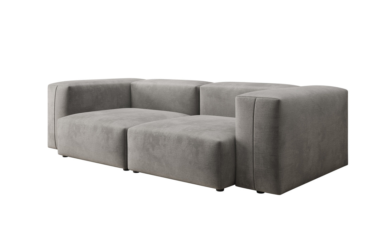 Designer 2 Sitzer Sofa Snug in Samt