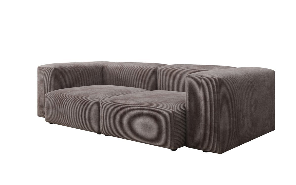 Designer 2 Sëtzer Sofa Snug a Cord