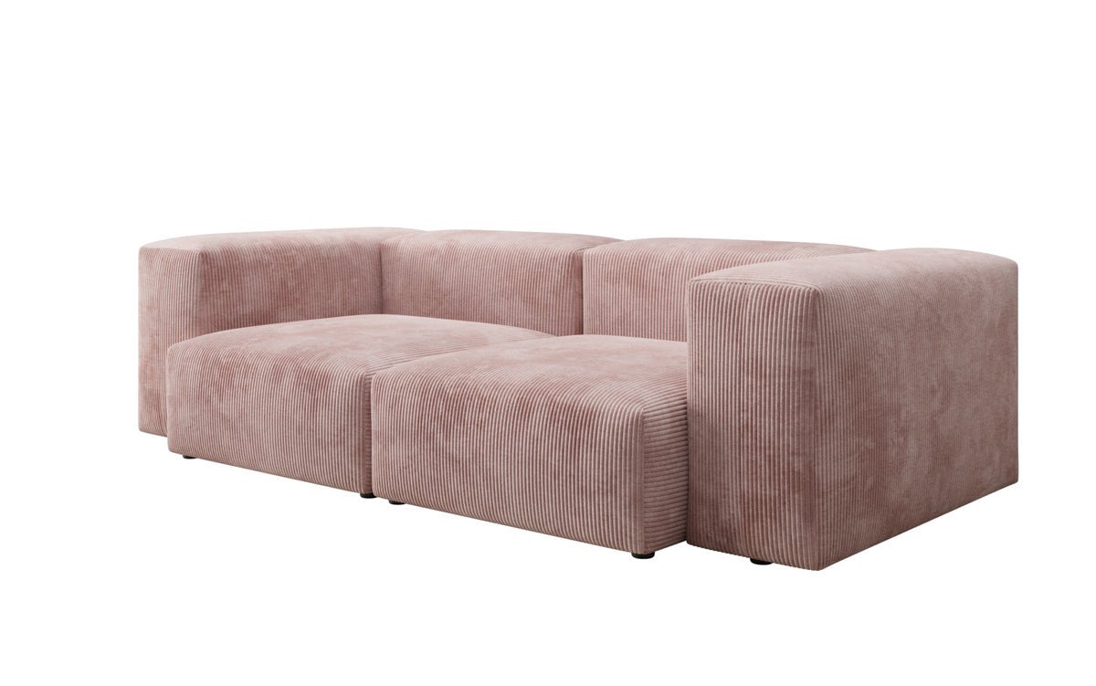 Designer 2 Sëtzer Sofa Snug a Cord