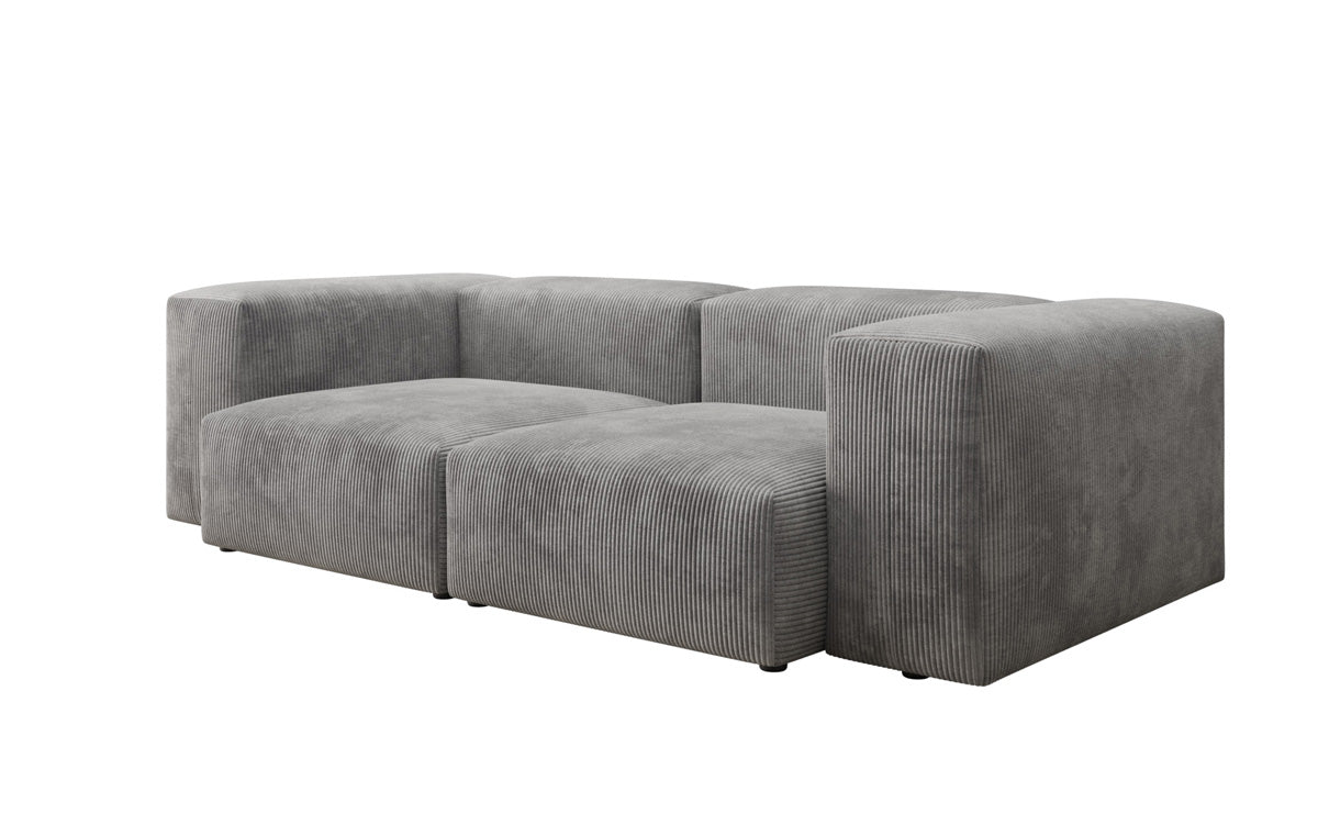 Designer 2 Sëtzer Sofa Snug a Cord