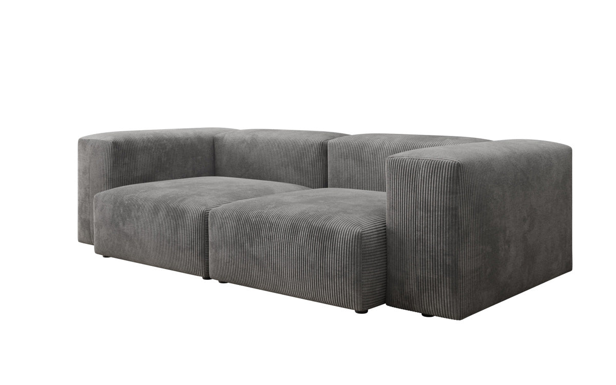 Designer 2 Sëtzer Sofa Snug a Cord