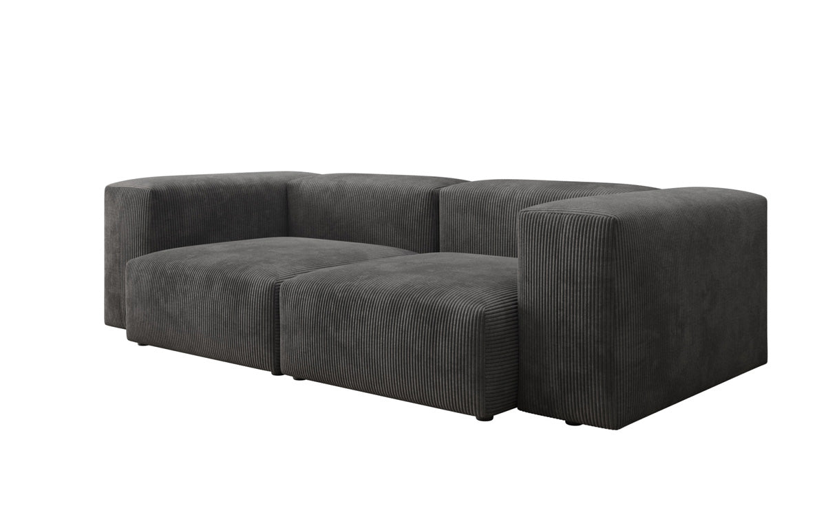 Designer 2 Sëtzer Sofa Snug a Cord