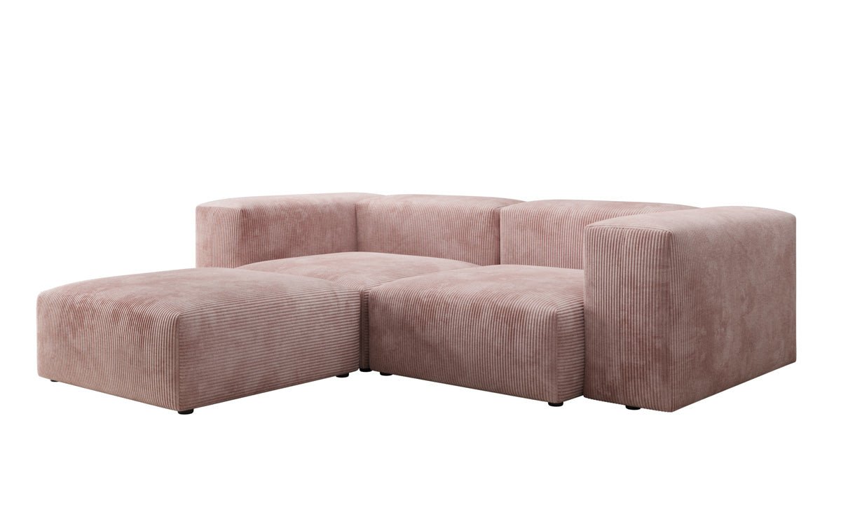 Designer L Sofa Snug Mini in Cord