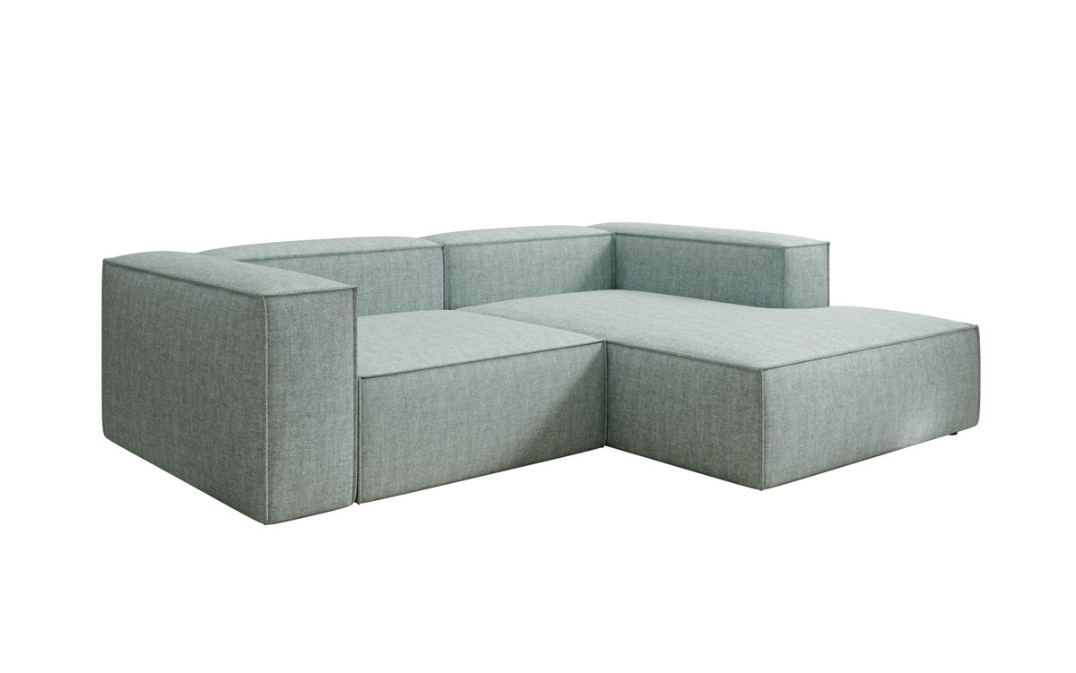 Designer Ecksofa Lesley Mini a Lengen-Optik
