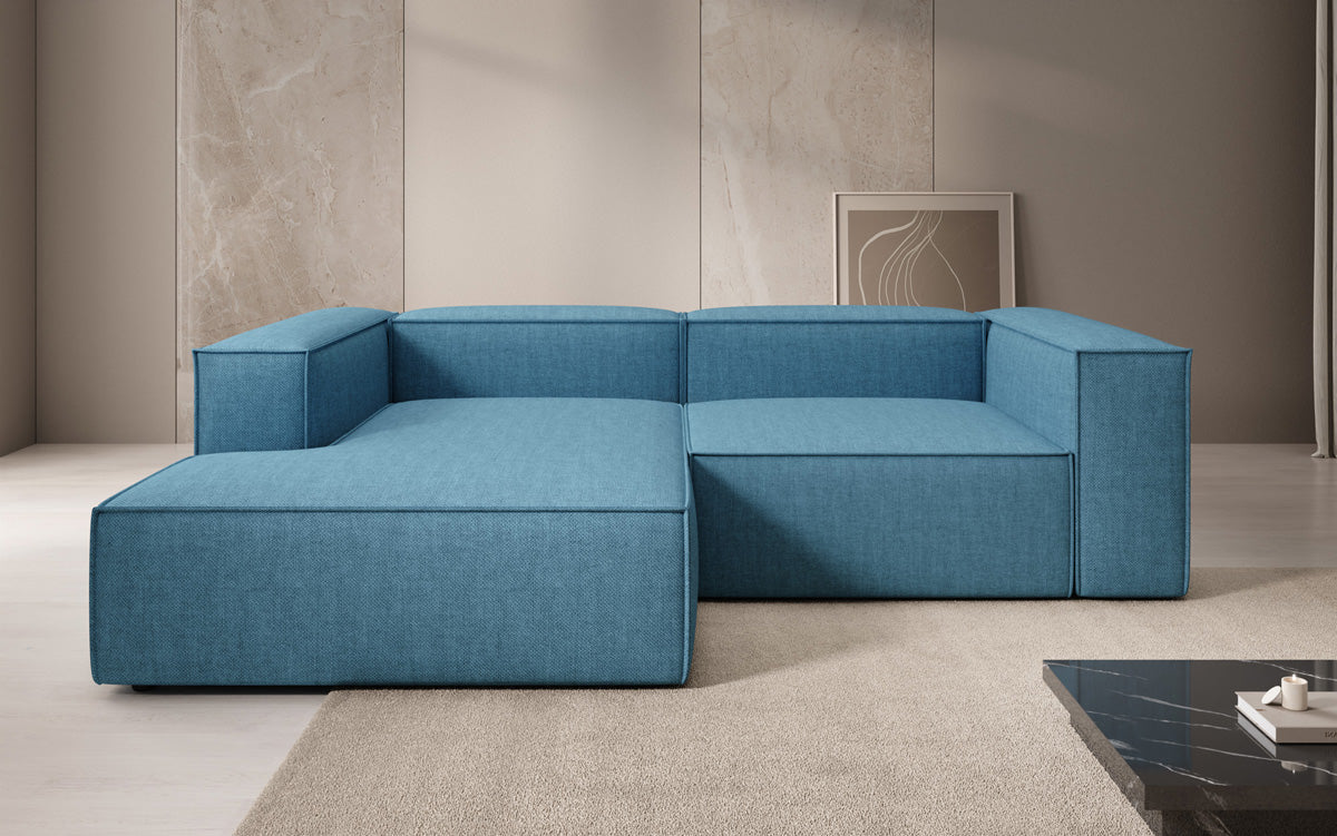 Designer Ecksofa Lesley Mini a Lengen-Optik