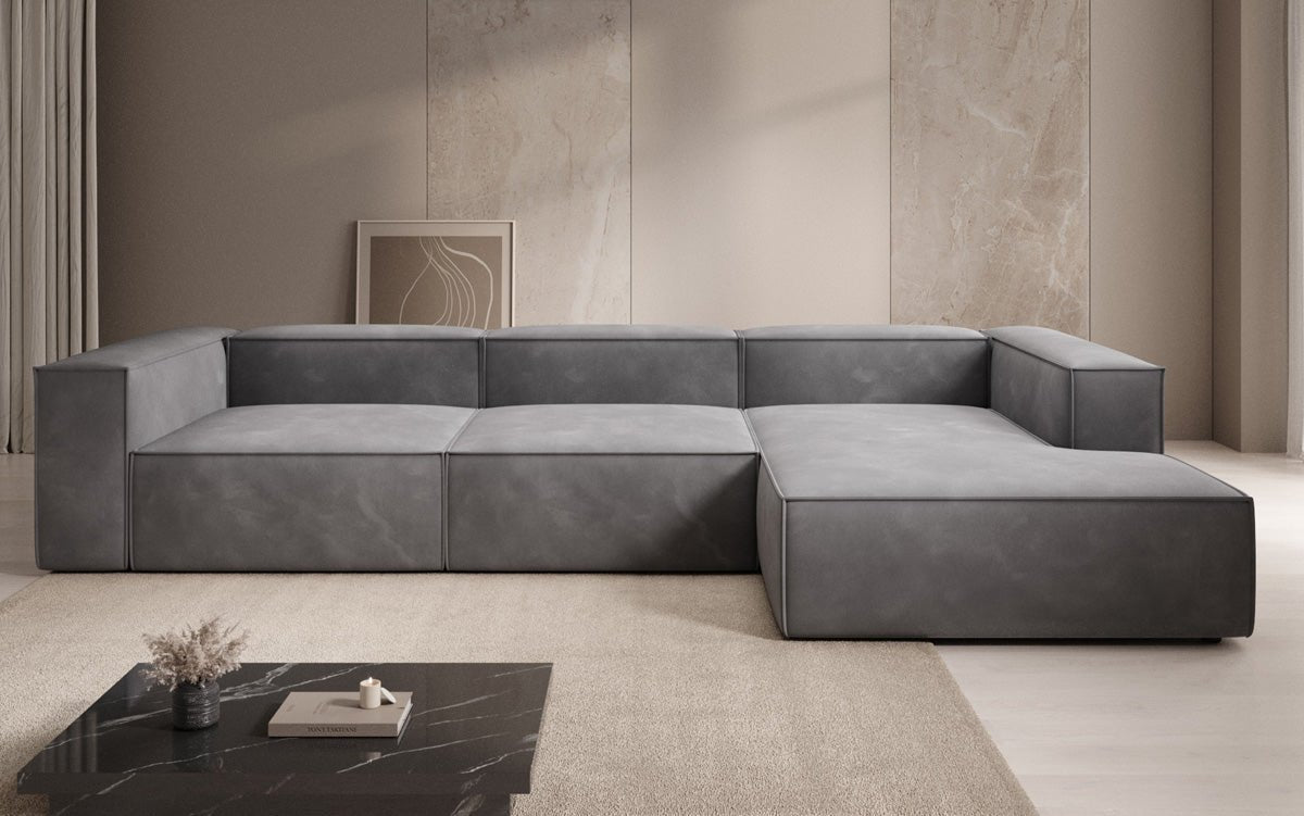 Designer Sofa Lesley L a Samt