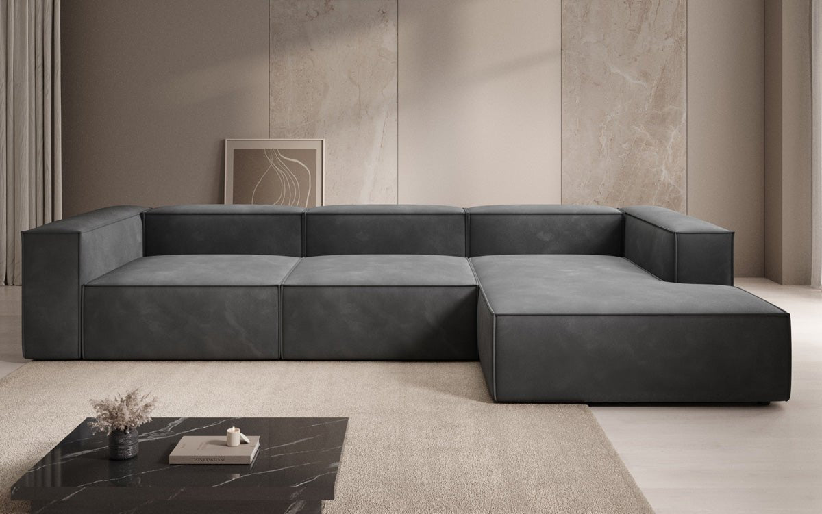 Designer Sofa Lesley L a Samt