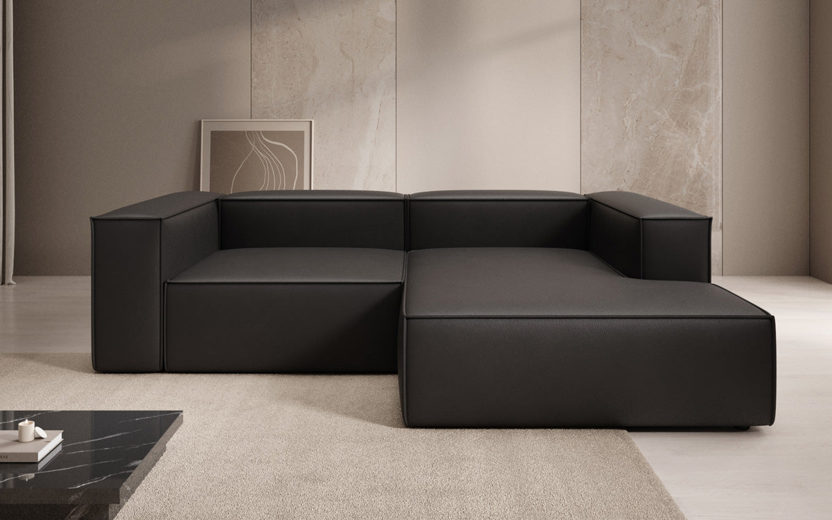 Designer Sofa Lesley L Mini a Echtleder